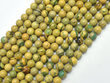 Green Muscovite 6mm Round Beads, 15 Inch-BeadBeyond