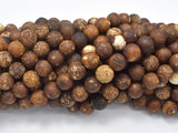 Crackle Tibetan Agate, 7.8mm Round Beads-Gems: Round & Faceted-BeadBeyond