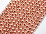 Hematite Beads-Rose Gold, 6mm Round-Gems: Round & Faceted-BeadBeyond