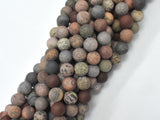 Matte Artistic Jasper, 8mm Round Beads-BeadBeyond