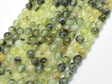 Prehnite Beads, 6mm (6.3mm) Round Beads-Gems: Round & Faceted-BeadBeyond