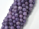Lepidolite Beads, 8mm Round Beads-Gems: Round & Faceted-BeadBeyond