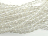 Clear Quartz Beads, 4mm (4.5mm) Round Beads-Gems: Round & Faceted-BeadBeyond