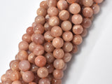 Sunstone Beads, 8mm (8.5mm) Round-Gems: Round & Faceted-BeadBeyond