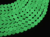Glow in The Dark Beads-Green, Luminous Stone, 8mm (7.7mm)-Gems: Round & Faceted-BeadBeyond