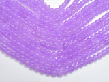 Jade - Purple, 6mm (6.3mm) Round Beads, 14.5 Inch-BeadBeyond
