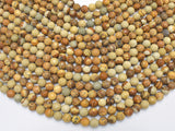 Picture Jasper Beads, 8mm Faceted Round Beads-Gems: Round & Faceted-BeadBeyond