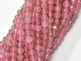 Strawberry Quartz Beads, 3mm (3.3mm) Micro Faceted Round-Gems: Round & Faceted-BeadBeyond