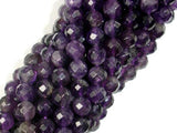 Amethyst, 6mm Faceted Round-Gems: Round & Faceted-BeadBeyond