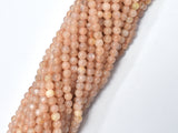 Sunstone Beads, 4mm (3.8mm) Round Beads-BeadBeyond