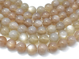 Gray Moonstone, 10mm Round Beads-Gems: Round & Faceted-BeadBeyond