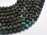 Natural Chrysocolla 8mm Round-BeadBeyond