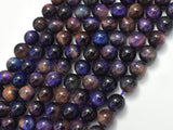 Tiger Eye - Purple, 8mm, Round-BeadBeyond