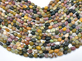 Ocean Jasper, Approx 6x8mm Nugget Beads-Gems: Nugget,Chips,Drop-BeadBeyond