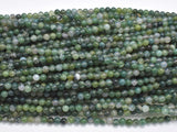 Moss Agate Beads, 4mm Round Beads-Gems: Round & Faceted-BeadBeyond