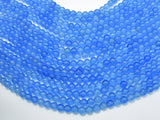 Jade Beads-Blue, 6mm (6.3mm) Round Beads-Gems: Round & Faceted-BeadBeyond