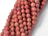 Pink Banded Jasper, 6mm Round Beads-Gems: Round & Faceted-BeadBeyond