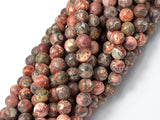Leopard Skin Jasper, 6mm (6.5mm) Round Beads-Gems: Round & Faceted-BeadBeyond