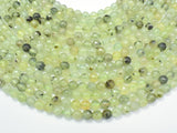Prehnite Beads, 8mm (7.8mm) Faceted Round-Gems: Round & Faceted-BeadBeyond