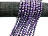Amethyst Beads, 8mm Faceted Round Beads-Gems: Round & Faceted-BeadBeyond