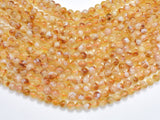 Citrine Beads, 8mm, Round-BeadBeyond