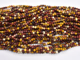 Mookaite Beads, 4mm (4.6mm), Round Beads-BeadBeyond