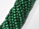 Natural Malachite Beads, 6mm Round Beads-Gems: Round & Faceted-BeadBeyond