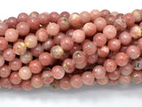 Spicy Jasper Beads, Plum Blossom Jasper, 6 mm Round Beads-Gems: Round & Faceted-BeadBeyond