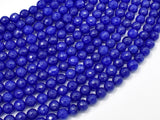 Jade Beads, Blue, 6mm Faceted Round-Gems: Round & Faceted-BeadBeyond