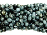 Hawk Eye Beads, Round, 6 mm-Gems: Round & Faceted-BeadBeyond