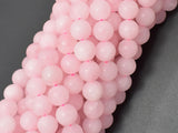 Matte Rose Quartz Beads, 8mm Round beads-Gems: Round & Faceted-BeadBeyond