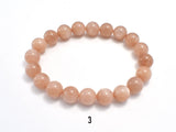 Sunstone Beads, Sunstone Bracelet, 9.5mm (9.8mm) Round 20 beads-Gems: Round & Faceted-BeadBeyond