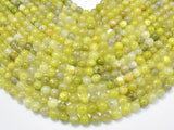 Lemon Matrix Quartz Beads, 8mm (8.4mm) Round-Gems: Round & Faceted-BeadBeyond
