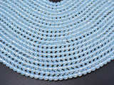 White Opalite Beads, 6 mm Faceted Round Beads-Gems: Round & Faceted-BeadBeyond