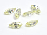 Cubic Zirconia Loose Gems- Faceted Marquise, 1piece-BeadBeyond