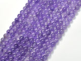 Amethyst, 6mm (6.4mm) Round-BeadBeyond