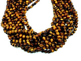 Tiger Eye, Round, 6mm-BeadBeyond