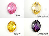 CZ beads,13x18mm Faceted Marquoise-Cubic Zirconia-BeadBeyond