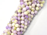 Jade - Lavender & Light Green 8mm Round-BeadBeyond