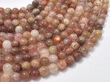 Sunstone Beads, 6mm (6.3mm)-Gems: Round & Faceted-BeadBeyond