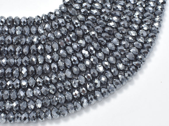 Terahertz Beads, 3.5x5.8mm Faceted Rondelle-Gems:Assorted Shape-BeadBeyond