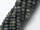 Kambaba Jasper, Green Stromatolite Jasper, 4.8x6.5mm Faceted-Gems:Assorted Shape-BeadBeyond