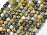 Ocean Jasper Beads, 6mm (6.2mm) Round Beads-Gems: Round & Faceted-BeadBeyond