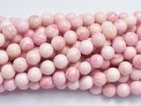 Pink Queen Conch Shell 8mm Round-BeadBeyond