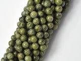 Alligator Skin Jasper Beads, Green Brecciated Jasper, Round, 6mm-Gems: Round & Faceted-BeadBeyond