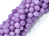 Malaysia Jade Beads- Lilac, 10mm Round Beads-Gems: Round & Faceted-BeadBeyond