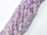 Lavender Amethyst, 6x8mm Nugget Beads, 15.5 Inch-BeadBeyond