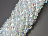 Mystic Aura Quartz-White, 8mm (8.5mm) Round Beads-Gems: Round & Faceted-BeadBeyond