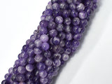 Amethyst, Dog Teeth Amethyst, 6mm (6.5mm)-BeadBeyond