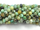 Natural Chrysocolla , 8mm Round Beads, 15 Inch-BeadBeyond